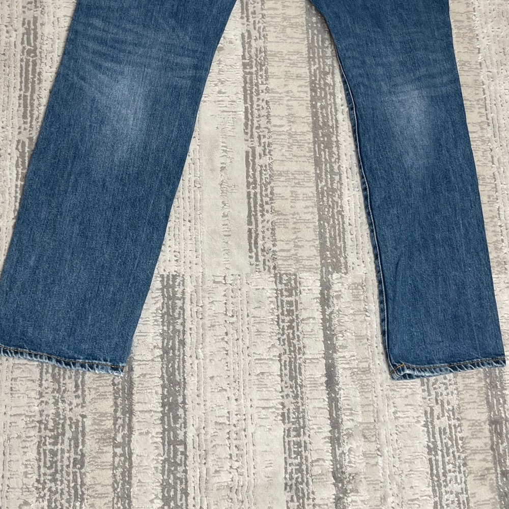 Lucky Brand Men’s Slim Straight Jeans - Blue Denim - Picture 6 of 13